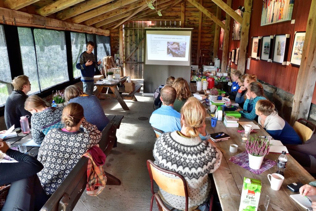Erling Kagge i Vestland botaniske forening